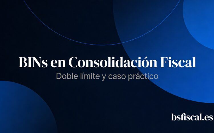  Aprendemos a Compensar Bases Imponibles Negativas y en Consolidación.