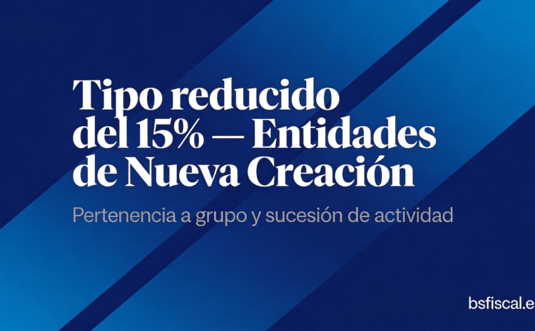  Análisis Tipo Reducido Entidades Nueva Creación.