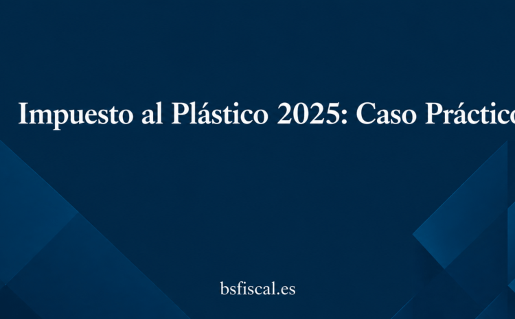  Impuesto al Plástico 2025