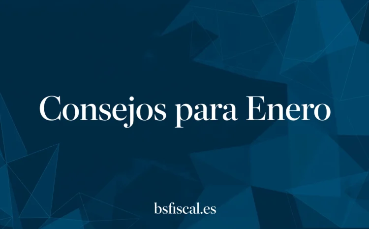  Consejos para Enero