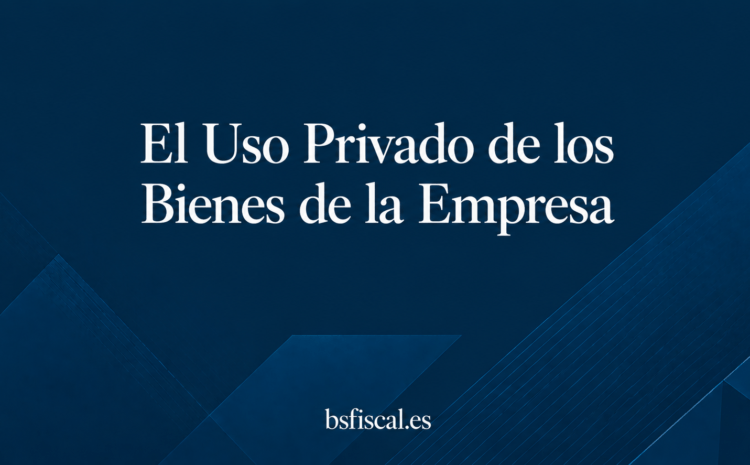  El Uso Privado de los Bienes de la Empresa.